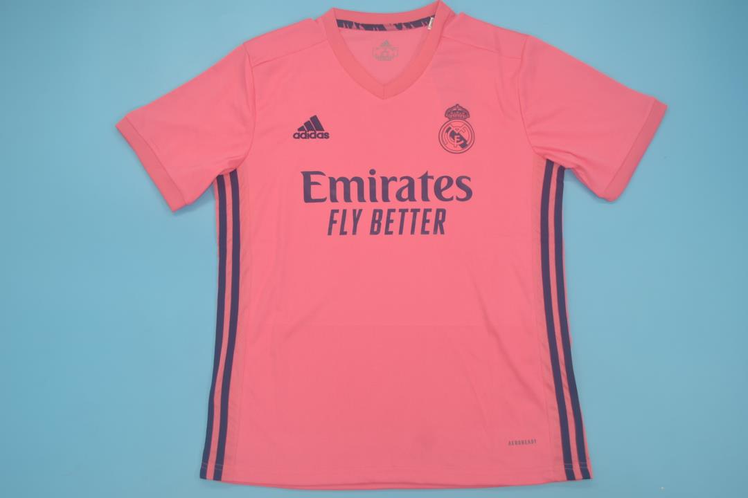 AAA Quality Real Madrid 20/21 Away Pink Soccer Jersey